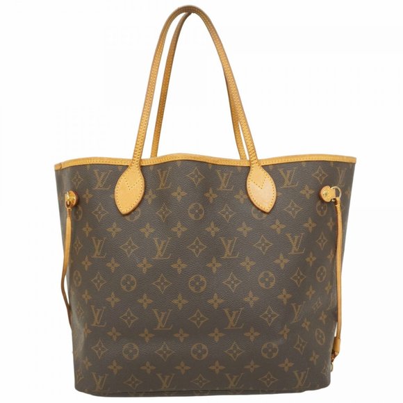 Louis Vuitton Monogram Neverfull MM Tote Bag M40156 Brown Women's - Picture 1 of 16